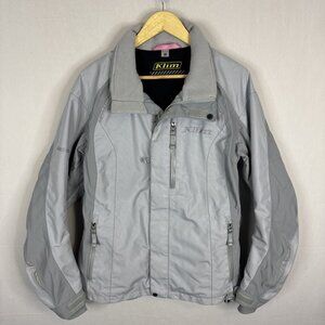 Klim Alpine Parka Gore-Tex Jacket Women’s Large Gray Snow Ski Shell